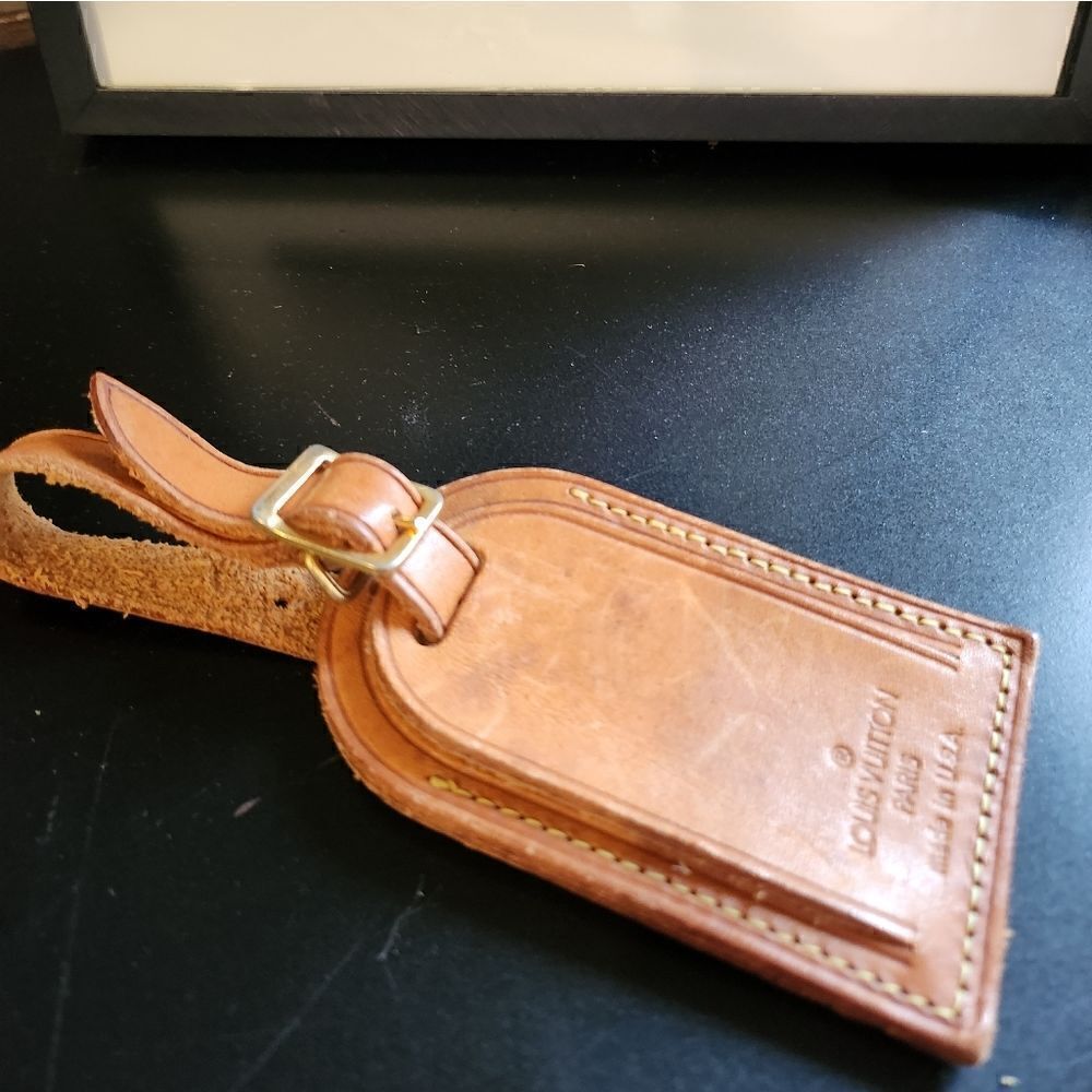 Authentic Louis Vuitton Luggage Tag Y2K - Picture 3 of 6
